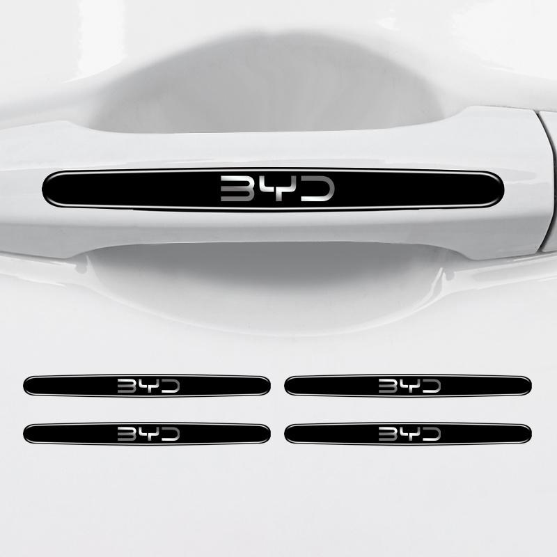 4/8 шт. Защитные наклейки от царапин на ручки дверей автомобиля для BYD Atto 3 Yuan Plus Han Tang EV F3 E6 Dmi Song F0 Qin Pro G3 I3
