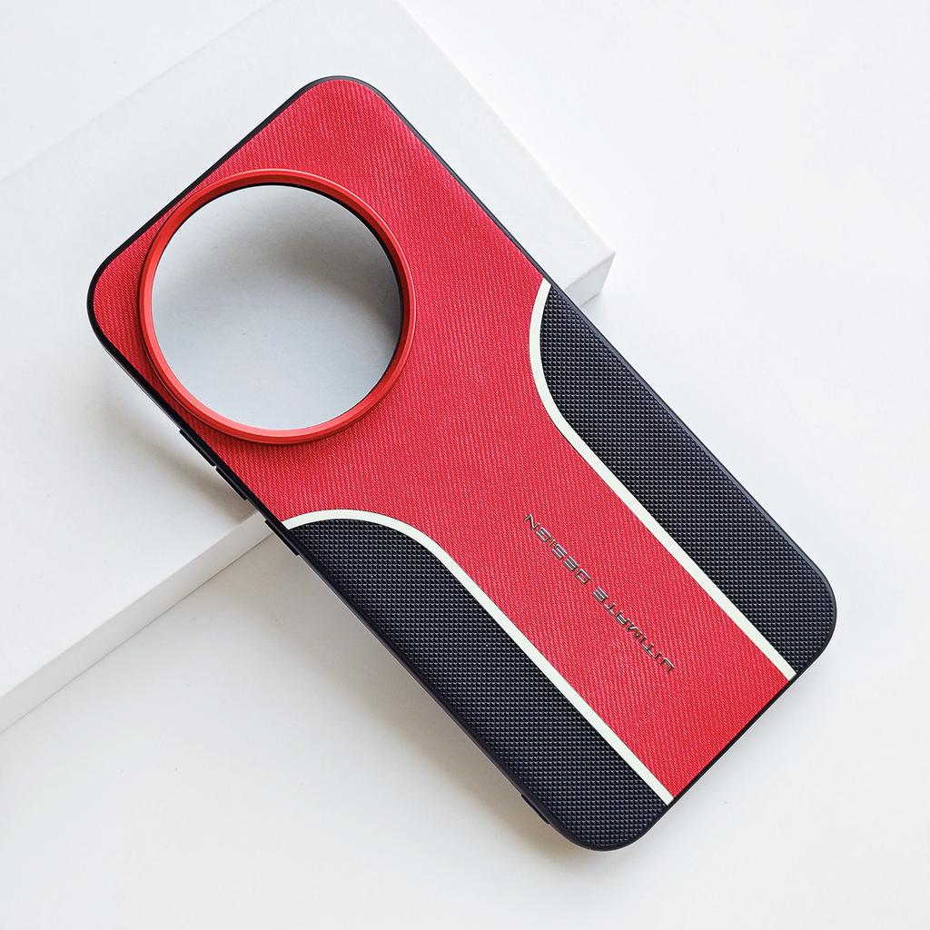 Чехол для Realme GT 8 Pro Роскошный ПУ Кожаный с цветовыми блоками Силиконовая крышка Для Honor Realme GT8 Pro Корпус Модный Простой Бампер
