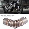 Мотоциклетный выхлопной средний патрубок соединитель для CB1000R 2008‑2017