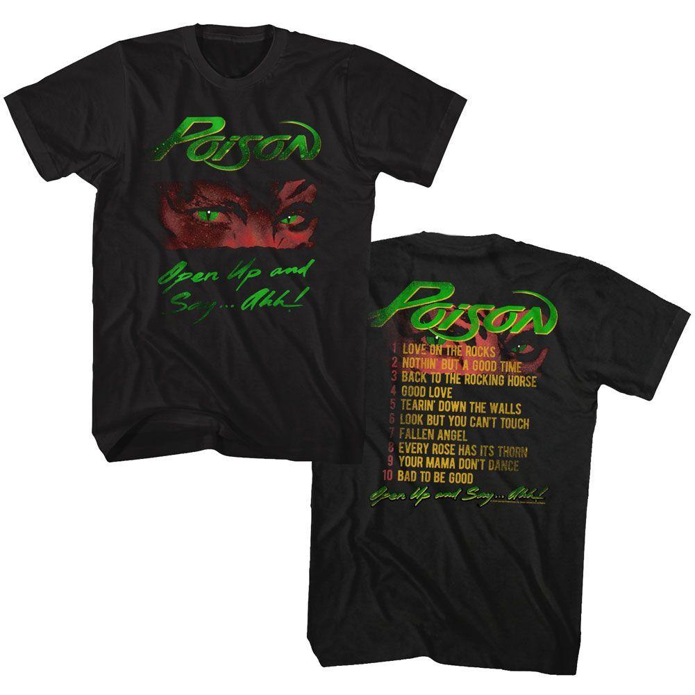 Poison Open Up Tour Music Shirt