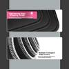LESAILES Mouse Pad for And Office, Solid Color Large Computer Desk Mat, PS Shortcut Guide, Smooth Woven Edge-Banded Thickened, 800*300*3mm, Pink