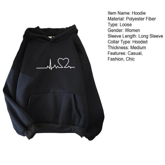 Women's Oversized Hoodies Casual Drawstring Hooded Sweatshirts Long Sleeve Pullover Top Fall Outfits