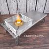 CAMPING MOON Solo Kitchen Regulator for ST-310 and ST-340 Stoves, Solo Table, Stainless Steel, with Storage Bag, Camping Kitchen SOLO KITCHEN SK-310