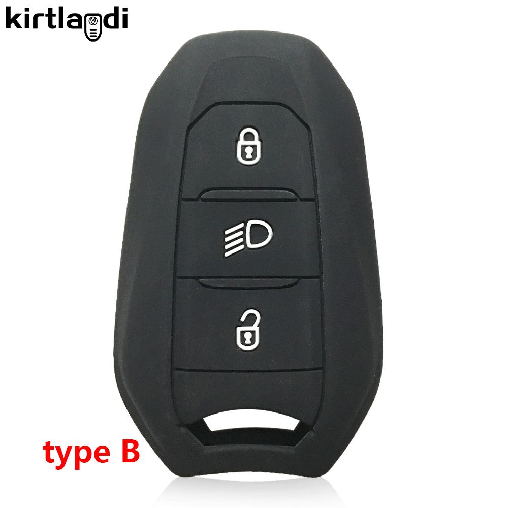 Для Fiat Scudo для Opel Combo для Peugeot Rifter 2020 207 208 307 308 407 408 5008 308SW 2008 для Citroen C4 Чехол-кожура для ключа