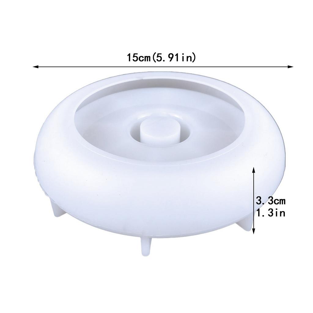 Круглая форма для свечей, несколько реплик, красивые круглые подсвечники, гипсовая форма для крафта для энтузиастов Y-проекта