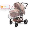 For Baby Stroller Accessories Portable Waterproof Baby Car Cover Rain Cover Stroller Rain Cover