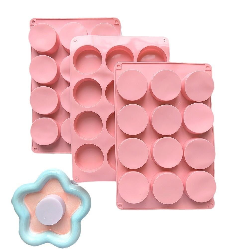 Round Shape Cake Puck Mold 12-Cavity DIY Cake Core Tool New Cake Pop Molds Home Baking
