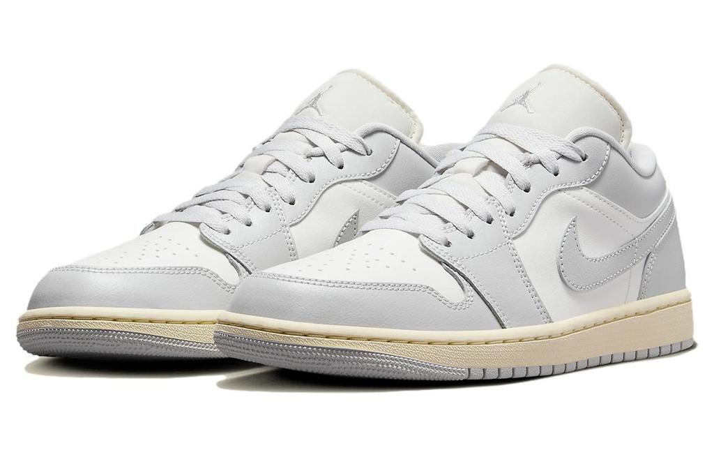 Jordan 1 Низкожирное кокосовое молоко Нейтрально-серый (Женский)