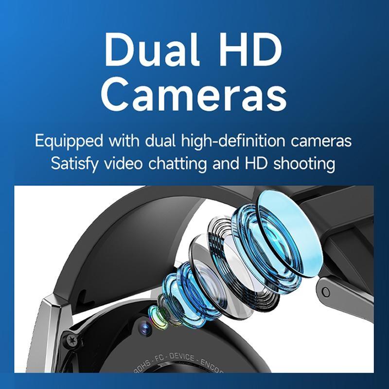 2+16G Android Smart Watch SIM Card 4G Full Netcom Card Watch с двумя камерами + независимая загрузка