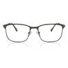 Full Rim Square Gunmetal Smartbuy Collection Clausen 899d Fashion Unisex Eyeglasses