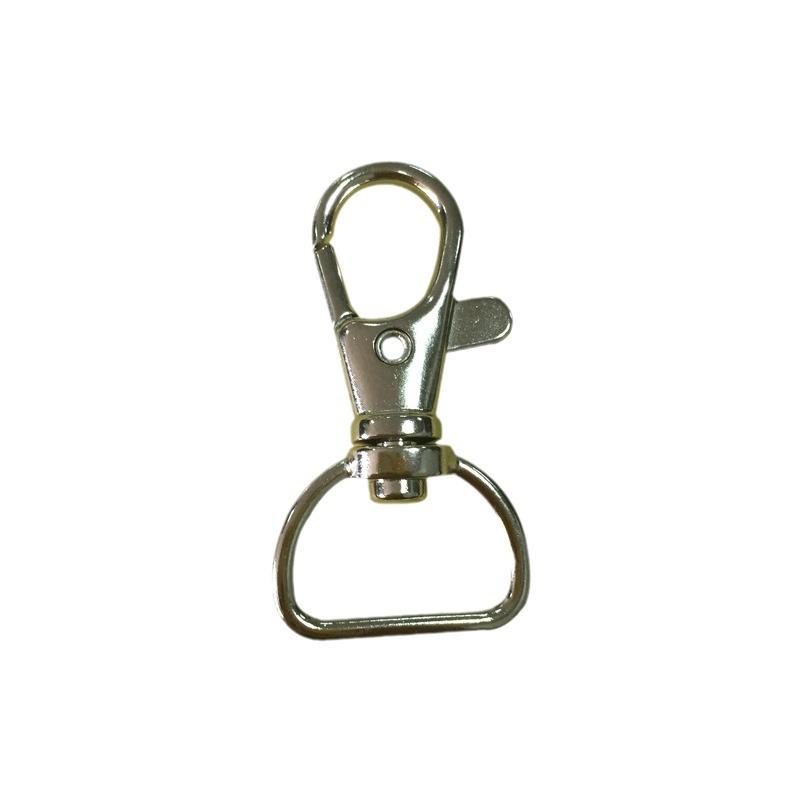 Поводок для собак из цинкового сплава с карабином, крючком и зажимом для шнурка KT-K3-15MM