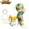 5-11cm Anime Digimon Adventure Takaishi Takeru Figure Patamon Action Figures Pvc Collection Model Toys Gifts
