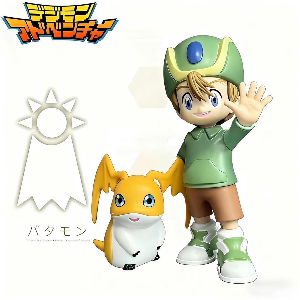 5-11cm Anime Digimon Adventure Takaishi Takeru Figure Patamon Action Figures Pvc Collection Model Toys Gifts