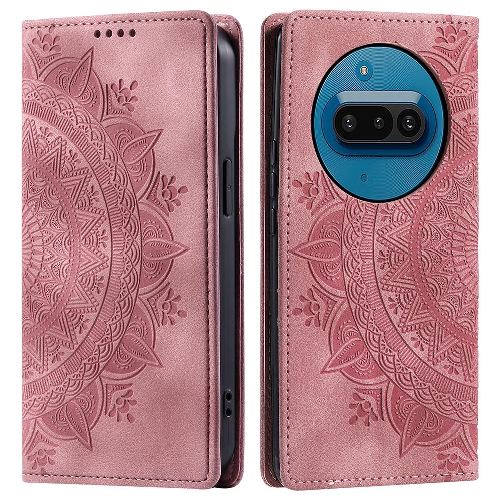 Стиль-010 Для Nothing Phone (3a) Чехол Магнитная Застежка Кожаный Чехол для Телефона с Нанесенным Рисунком