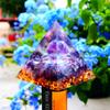 Crystal Pyramid Decoration Crystal Gravel Resin Crafts Home Office Car Decoration Supplies