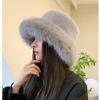 Fisherman's Hat Autumn And Winter New Large Brim Warm Pot Hat Versatile Ear Protection Hat Women's Hat