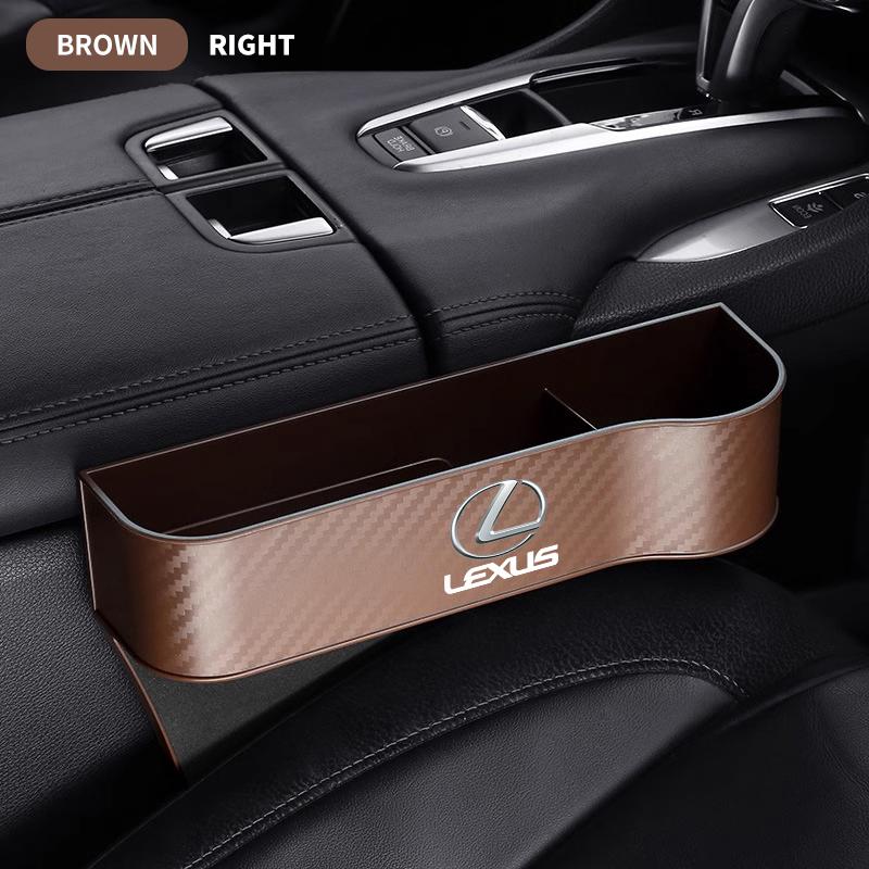 New New Car Seat Crevice Gaps Storage Box Seat Organizer Car Storag Box For Lexus ES
