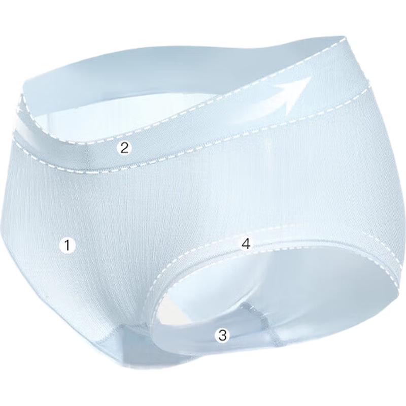 Ubras Women's 60S Modal Seamless Low-Rise Briefs