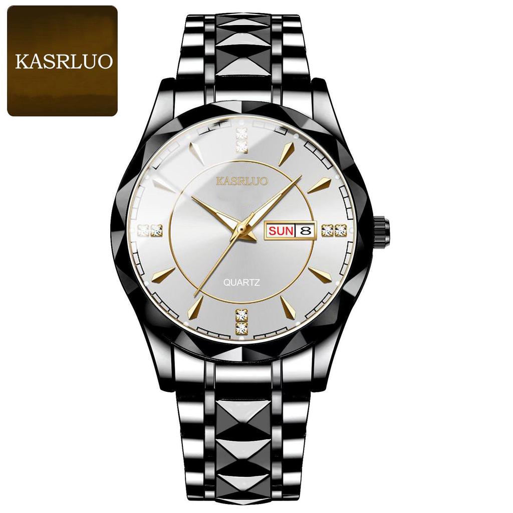 Casarole Модные мужские водонепроницаемые кварцевые часы из сплава с календарем - Бестселлер TikTok