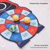 Interactive Children's Sticky Ball Dartboard for Indoor and Outdoor Use, Educational Toy for Parents and Kids.