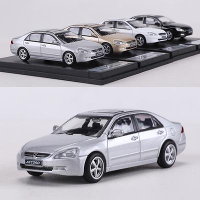 AAALZ1 DCT 1/64 Honda Accord 7-го поколения Автомобиль Металлический сплав Транспортное средство Литая металлическая модель Рождественский подарок для детей Игрушки для мальчиков