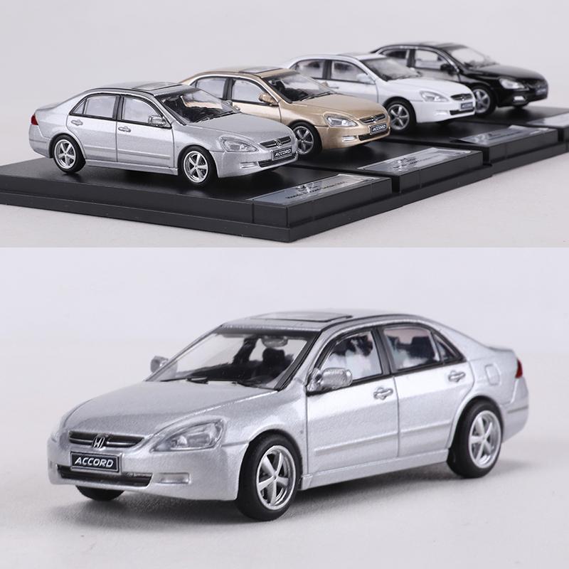 AAALZ1 DCT 1/64 Honda 7th Generation Accord Car Alloy Motor Vehicle Diecast Metal Model Kids Xmas Gift Toys for Boys