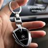 Car Key Ring Keychain Customizable Logo Car Key Accessories For AMG C500 C200 C300 A B C E GLA CLA GLK GL ML GLE W204 W205 W203 W211