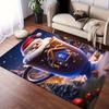 1pc Cute Santa Claus Area Rug, Slip-Resistant, Easy-Clean, Stain-Resistant, Perfect for Cozy Living Rooms, Bedrooms, Kitchens, Offices, and