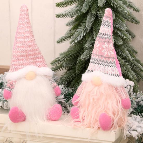 Yousheng Рождественская Безликая Кукла Очаровательный Гном Украшение Телескопические Ноги Плюшевая Карликовая Кукла для Украшения Дома Праздника