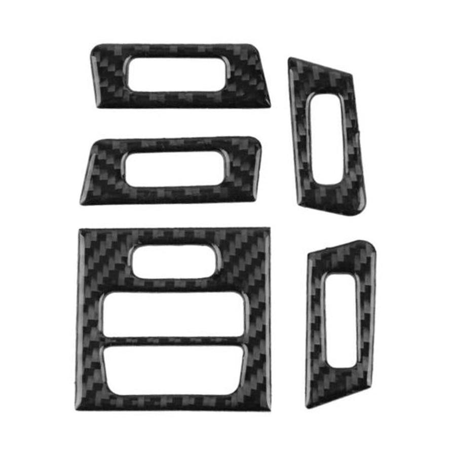 Carbon Fiber Air Vent Outlet Cover Trim For BMW 3 Series E90 E92 E93 2005-2012