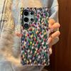 Чехол для мобильного телефона Samsung S26Ultra с контрастным рисунком "Тюльпан" 2-в-1 с пленкой S25 Противоударный Креативный S24 +
