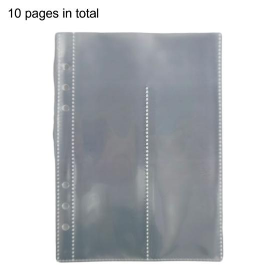 Папка-регистратор на молнии с прозрачным окном, дизайн со звездами, ПВХ обложка, органайзер для карт с множеством отделений, портативный держатель для карт, папка для карточек айдолов, фото