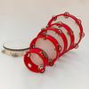 with Metal Jingles Tambourine Drum 4/6/7/8 Inch Educational Toys New Musical Instruments  Children