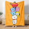 Music Box Adventure Flannel blanket, soft and warm, suitable for beds and sofas, all seasons, portable travel blanket. 0730137
