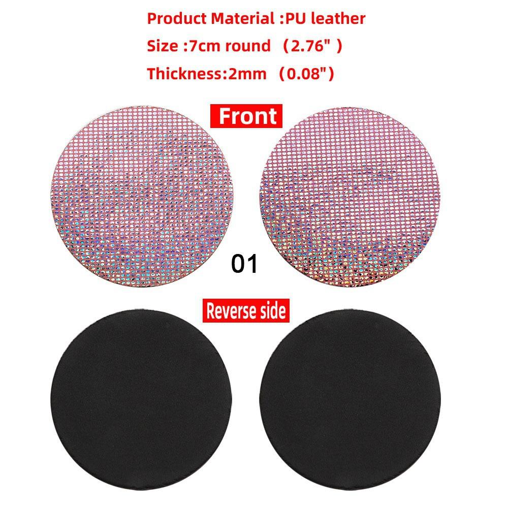 Универсальный нескользящий силиконовый подстаканник, вставка, блестящая автомобильная циркониевая подставка для подстаканника, аксессуары для салона автомобиля