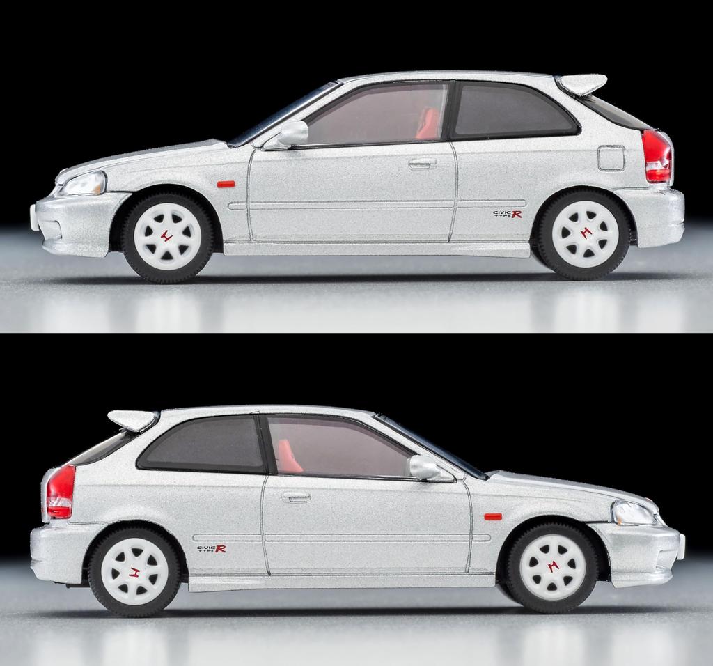 Tomica Limited Vintage Neo 164 LV-N165d Honda Civic Type R Silver 99 Year Готовый продукт