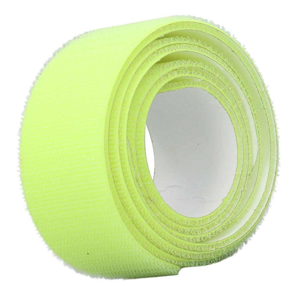 3PCS Tennis Racket Head Tape 37mm Nylon Hook and Loop Protective Tennis Racket Head Frame Guard Tape for Ball Picking