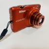 [Б/У] Цифровая камера Nikon COOLPIX S6500 16,0 МП Оранжевая 12-кратный зум Wi-Fi Из ЯПОНИИ