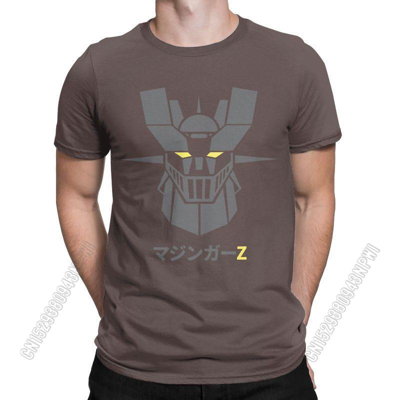 Unisexs Tshirt Mazinger Z Dark Robot Vintage Pure Cotton Tees Stylish Chic T Shirts Crewneck Clothing