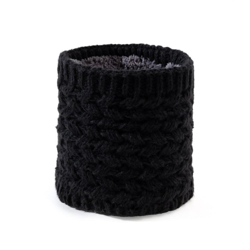 Plush Neck Warmer Thickened Lining Sport Scarf Fashion Neck Scarves