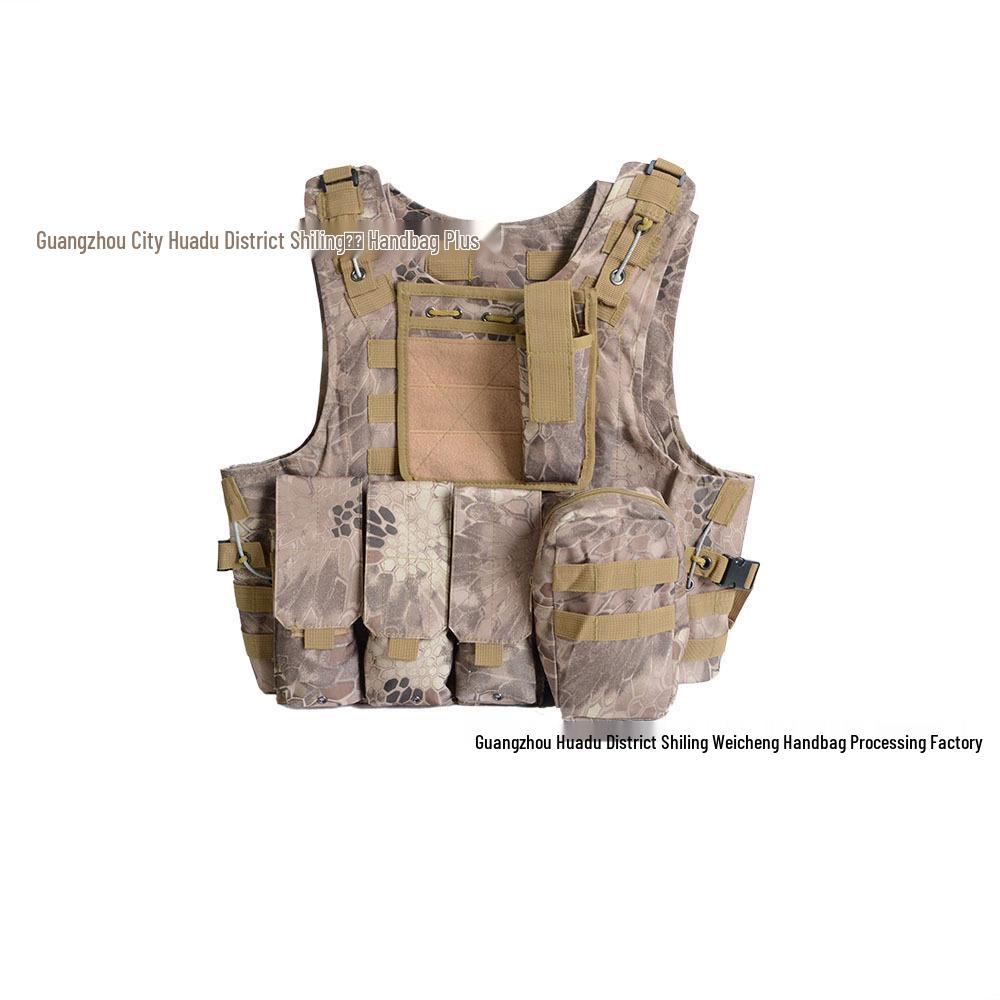 Amphibious Python Camouflage Molle System Tactical Cycling Vest