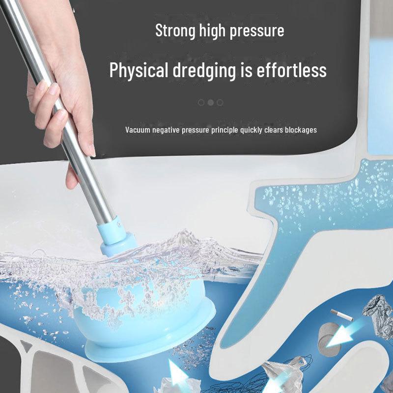 Toilet Plunger: Professional Tool for Unclogging Toilets and Blocked Sewer Pipes