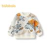 Детский жаккардовый вязаный свитер Balabala для мальчиков с мультяшным рисунком