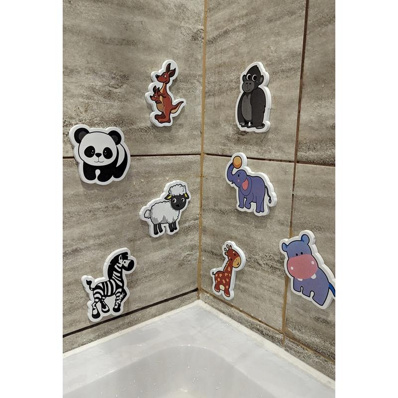 Puzzle Piankowe Do Kąpieli Wody Zwierzątka Przyklejane Na Wannę Zabawka