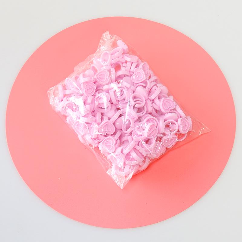 Кольцо-чашка для наращивания ресниц с клеем One-Piece Grafting Eyelash - профессиональный инструмент для наращивания ресниц