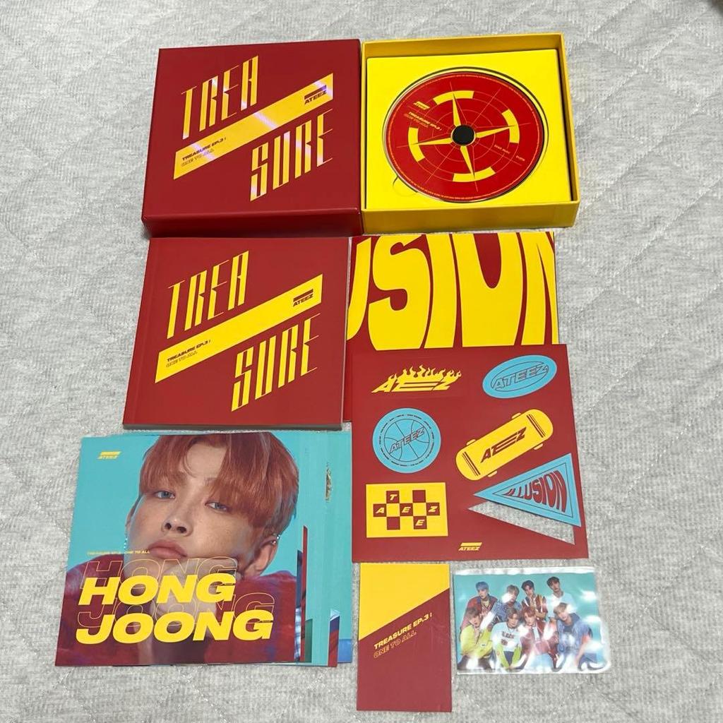 [ИСПОЛЬЗОВАННЫЙ] ATEEZ TREASURE EP.3 : Один ко всем