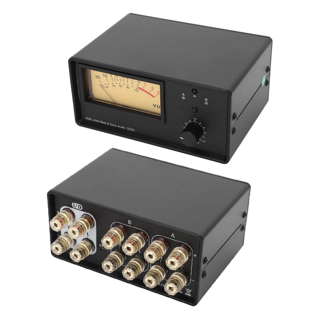200 Вт 2 в 1 выход 1 в 2 выход усилитель селектор динамиков пульт дистанционного управления измеритель уровня VU аудио сплиттер