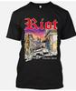 Новая Популярная Футболка Riot V Thundersteel American Vintage Classic Logo Размер S-5XL Унисекс