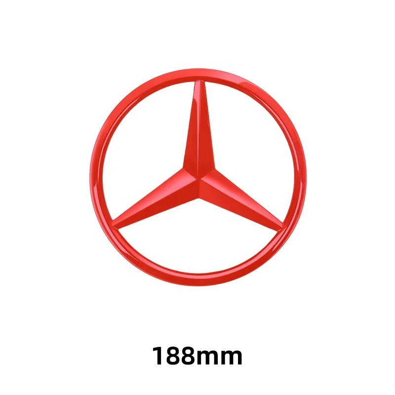 1 шт. 188 мм 210 мм ABS Наклейка-эмблема на решетку радиатора автомобиля для Mercedes Benz A/B/C/E/S Class GLA CLA GLE GLK CLK CLS GLS GLC
