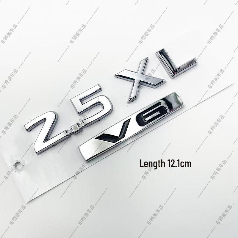 Наклейка с английской буквой для логотипа автомобиля QASHQAI/X-TRAIL для украшения багажника